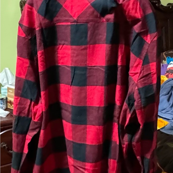 Good Counsel Beckman L/S Flannel 3XLT NWT - Picture 2 of 5
